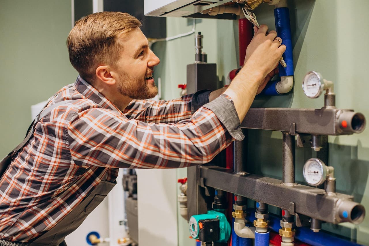 Technik Wodny Standart przy instalacji grzewczej
